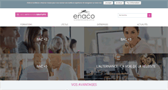 Desktop Screenshot of enaco-excellence.fr